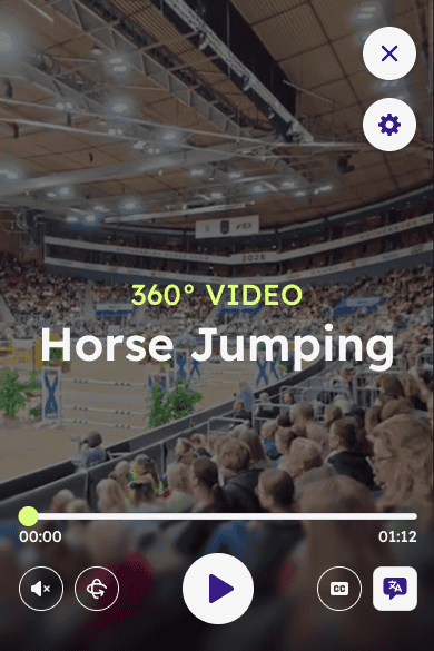 Explore through 360° video